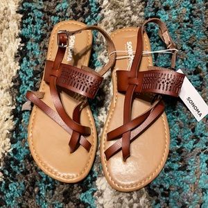 Brown Sandals NWT